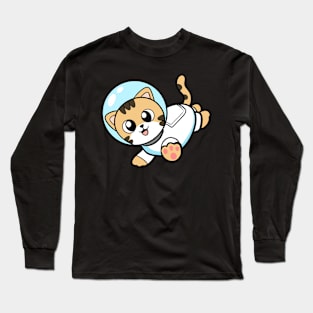 Space Cat Long Sleeve T-Shirt